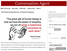 Tablet Screenshot of conversationagent.com